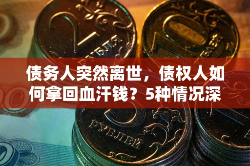 济南债务人突然离世，债权人如何拿回血汗钱？5种情况深度解析