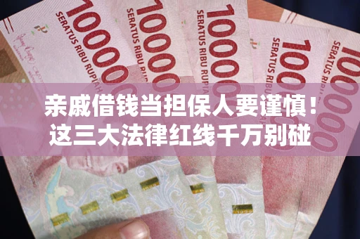 济南亲戚借钱当担保人要谨慎！这三大法律红线千万别碰