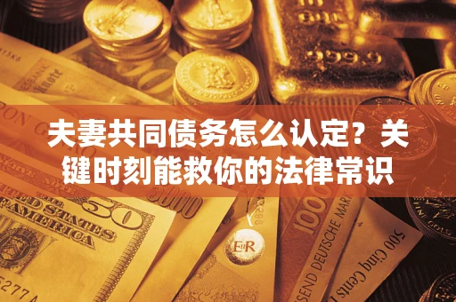 济南夫妻共同债务怎么认定？关键时刻能救你的法律常识