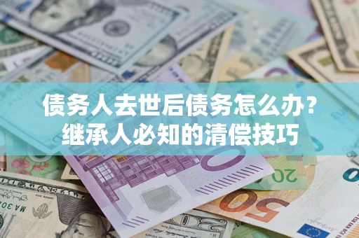 济南债务人去世后债务怎么办？继承人必知的清偿技巧