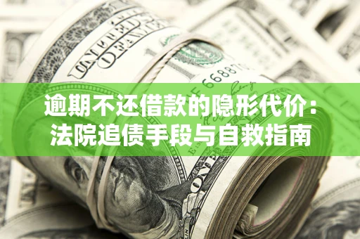 济南逾期不还借款的隐形代价：法院追债手段与自救指南
